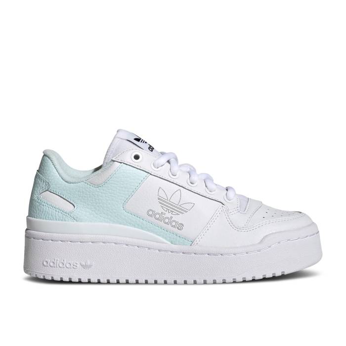 アディダス Adidas 【 Wmns Forum Bold \u0027White Almost Blue\u0027 Women Cloud White/Almost Blue/Almost Blue 】 討論会 レディース 白いこと 白いこと 青味 青味