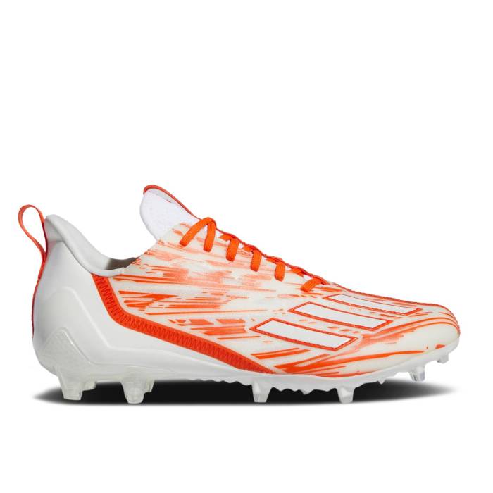 アディダス Adidas 【 Adizero Cleats \u0027White Team Orange\u0027 Men Cloud White/Team Orange/Cloud White 】 アディゼロ クリーツ スパイク Team 野球クラブ メンズ 白いこと 白いこと Team 野球クラブ orange 橙・オレンジ色 スニーカー-メンズ靴