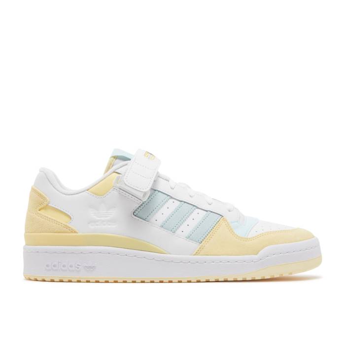 アディダス Adidas 【 Forum Low 'Almost Yellow White' Men Almost Yellow/Almost Blue/Cloud White 】 フォーラム yellow 黄色・イエロー メンズ yellow 黄色・イエロー 青色 ブルー 白色 ホワイト