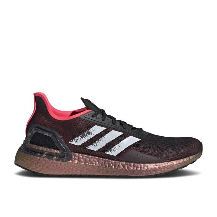 アディダス Adidas 【 Ultraboost Pb 'Black Signal Pink' Men Core Black/Cloud White/Signal Pink 】 メンズ コア 黒色 ブラック 白色 ホワイト pink ピンク