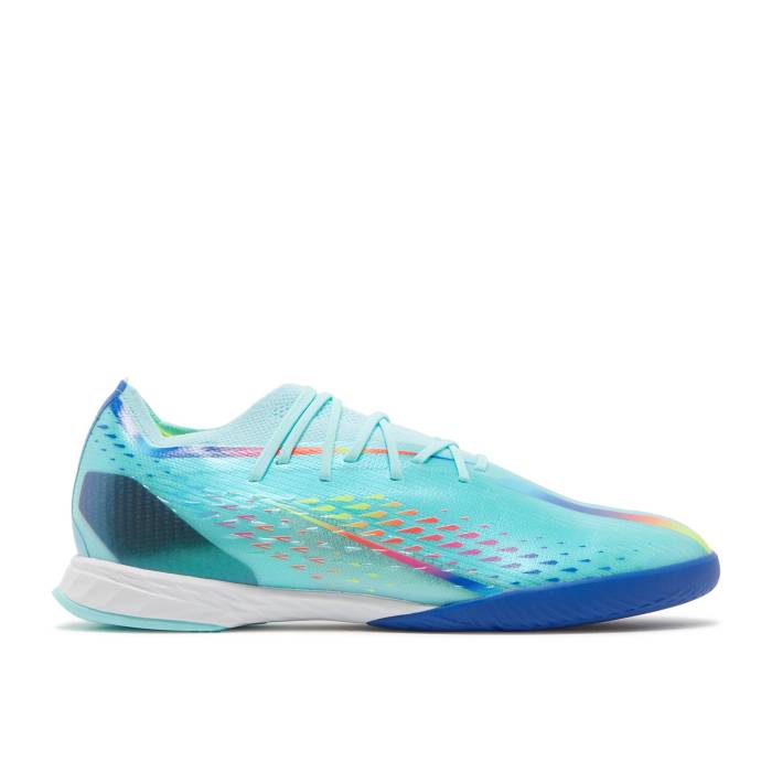 アディダス Adidas 【 X Speedportal.1 In \u0027Al Rihla Pack - Clear Aqua\u0027 Men Clear Aqua/Solar Red/Solar Yellow 】 メンズ アクア Red 赤・赤いこと yellow 黄味がかった・黄色
