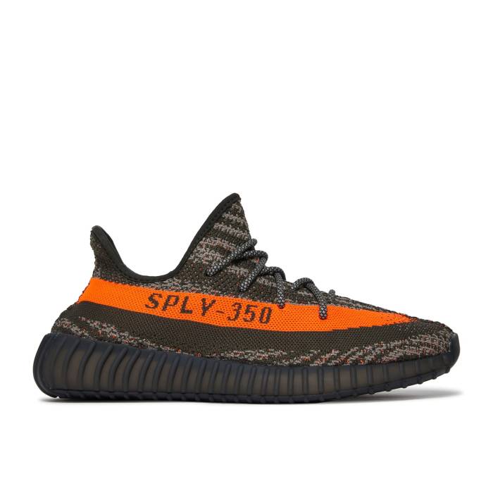 アディダス Adidas 【 Yeezy Boost 350 V2 \u0027Carbon Beluga\u0027 Men Carbon Beluga/Steeple Gray/Solar Red 】 ブースト メンズ 炭素 gray 薄墨色・薄墨色・薄墨色 Red 赤・赤いこと