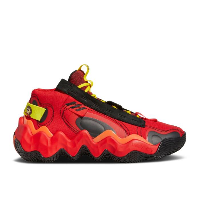 アディダス Adidas 【 Pixar X Candace Parker X Wmns Exhibit B Mid \u0027Elastigirl\u0027 Women Vivid Red/Core Black/Team Yellow 】 パーカー ミッド レディース Red 赤・赤いこと 中核グループ 黒いこと 黒いこと Team 野球クラブ yellow 黄味がかった・イエロ