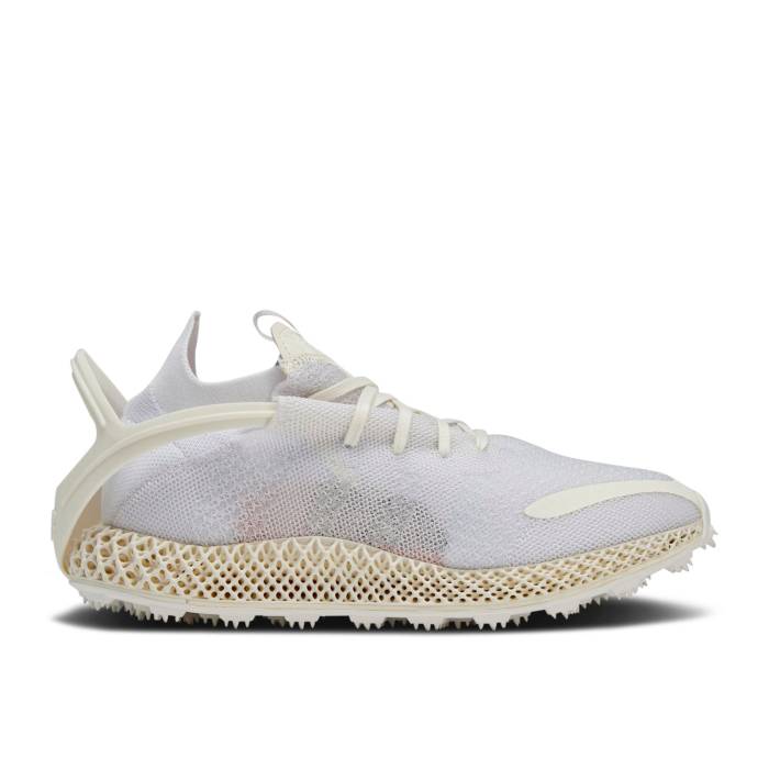 アディダス Adidas 【 Y-3 Runner 4D Halo White Men Core White/Cream White/Orange 】 メンズ コア 白色 ホワイト クリーム orange 橙・オレンジ