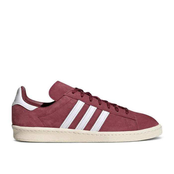 アディダス Adidas 【 Campus 80S 'Burgundy Off White' Men Collegiate Burgundy/Cloud White/Off White 】 キャンパス メンズ ワイン色・バーガンディー 白色 ホワイト|スニケス