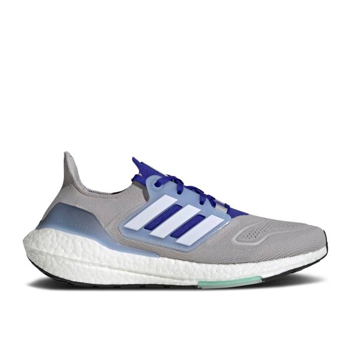 アディダス Adidas 【 Ultraboost 22 'Grey Lucid Blue' Men Grey Two/Cloud White/Lucid Blue 】 メンズ 灰色 グレー 白色 ホワイト 青色 ブルー