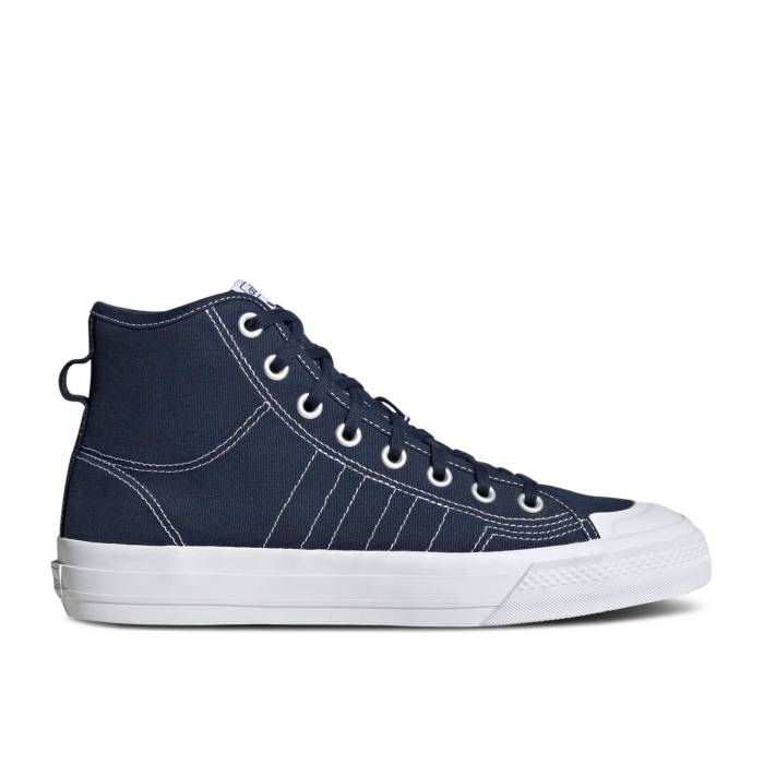 アディダス Adidas 【 Nizza High Rf 'Night Indigo' Men Night Indigo/Capital Blue/Capital Blue 】 ハイ メンズ ナイト 藍色・インディゴ 青色 ブルー|スニケス