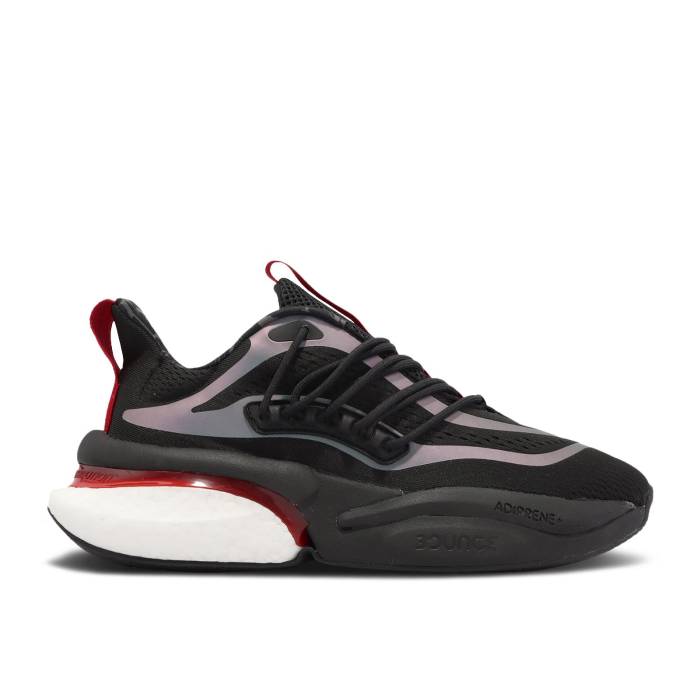アディダス Adidas 【 Alphaboost V1 Chinese New Year Men Core Black/Vivid Red/Core Black 】 メンズ コア 黒色 ブラック Red 赤・レッド