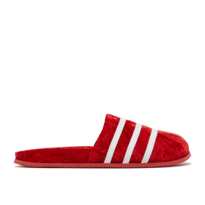 アディダス Adidas 【 Adimule Slide \u0027Red Velvet\u0027 Men Red/Cloud White/Red 】 Slide サンダル メンズ Red 赤・赤いこと 白いこと 白いこと