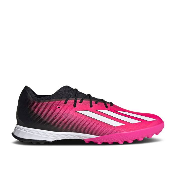 アディダス Adidas 【 X Speedportal.1 Tf \u0027Own Your Football Pack\u0027 Men Team Shock Pink 2/Cloud White/Core Black 】 蹴球 メンズ Team 野球クラブ ぼうぜん自失 pink サクラ色 白いこと 白いこと 中核グループ 黒いこと 黒いこと