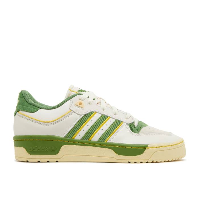アディダス Adidas 【 Rivalry Low 86 'Chalk White Crew Green' Men Chalk White/Crew Green/Hazy Yellow 】 白色 ホワイト クルー メンズ 白色 ホワイト クルー green 緑・グリーン yellow 黄色・イエロー
