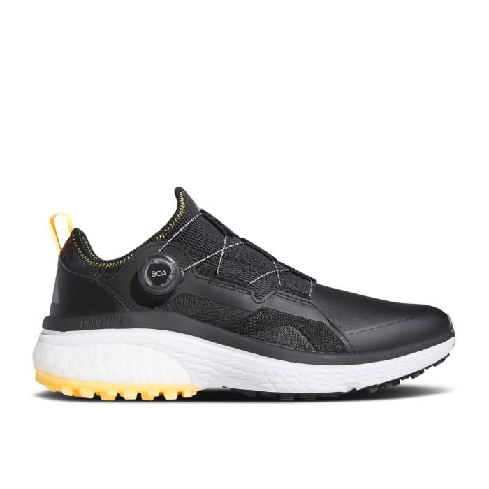 アディダス Adidas 【 Solarmotion Boa Black Solar Gold Men Core Black/Dark Silver Metallic/Solar Gold 】 メンズ コア 黒色 ブラック Silver 銀色・シルバー ゴールド
