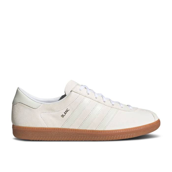 アディダス Adidas 【 Blanc \u0027Off White Gum\u0027 Men Cloud White/Off White/Gold Metallic 】 間隔文字 白いこと 白いこと メンズ 白いこと 白いこと ゴールド