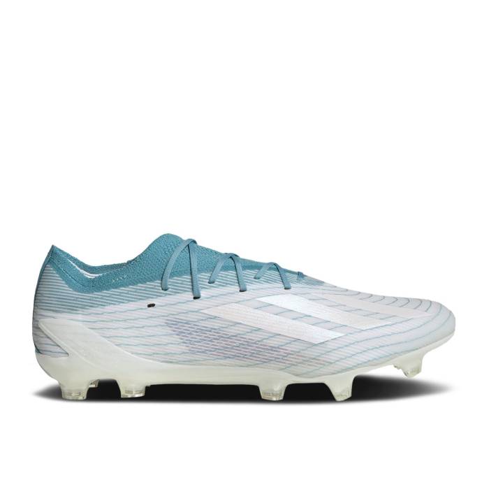 アディダス Adidas 【 Parley X X Speedportal.1 Fg 'Sustainability Pack' Men Preloved Blue/Cloud White/Cloud White 】 メンズ 青色 ブルー 白色 ホワイト｜スニケス