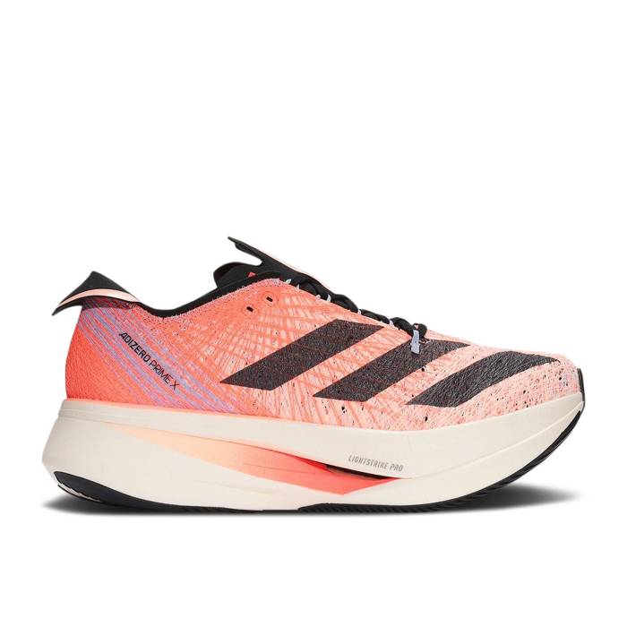 アディダス Adidas 【 Adizero Prime X Strung \u0027Solar Red\u0027 Men Solar Red/Core Black/Blue Dawn 】 アディゼロ メンズ Red 赤・赤いこと 中核グループ 黒いこと 黒いこと 青碧 青碧