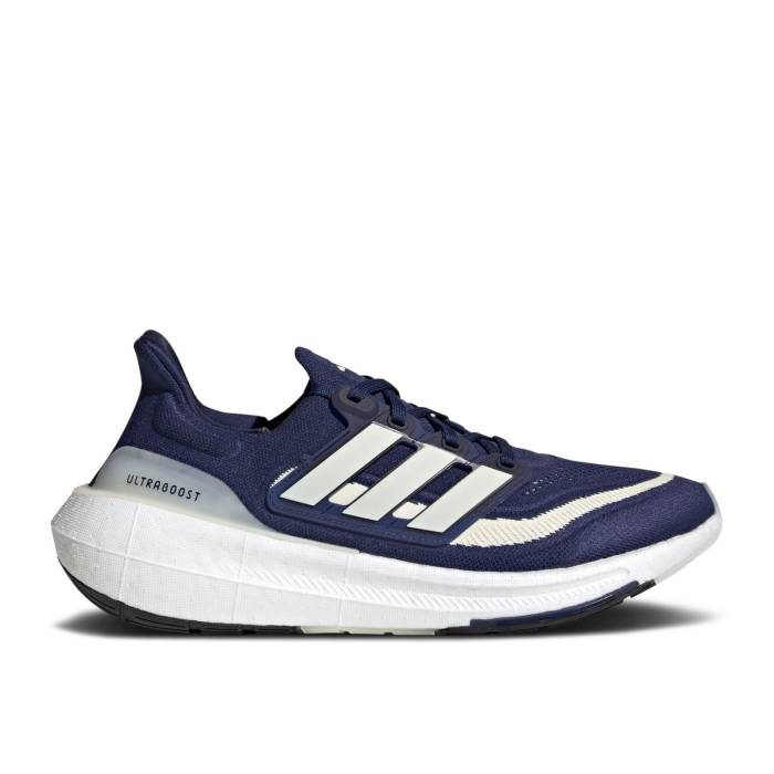 アディダス Adidas 【 Ultraboost Light 'Dark Blue Cream' Men Dark Blue/Cream White/Core Black 】 青色 ブルー メンズ 青色 ブルー クリーム 白色 ホワイト コア 黒色 ブラック｜スニケス