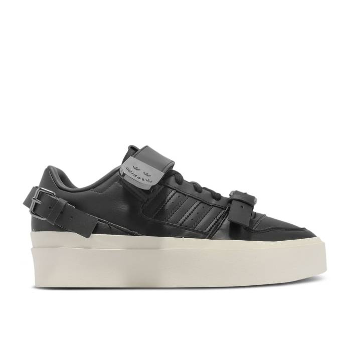 アディダス Adidas 【 Wmns Forum Bonega \u0027Black Off White\u0027 Women Core Black/Core Black/Off White 】 討論会 レディース 中核グループ 黒いこと 黒いこと 白いこと 白いこと