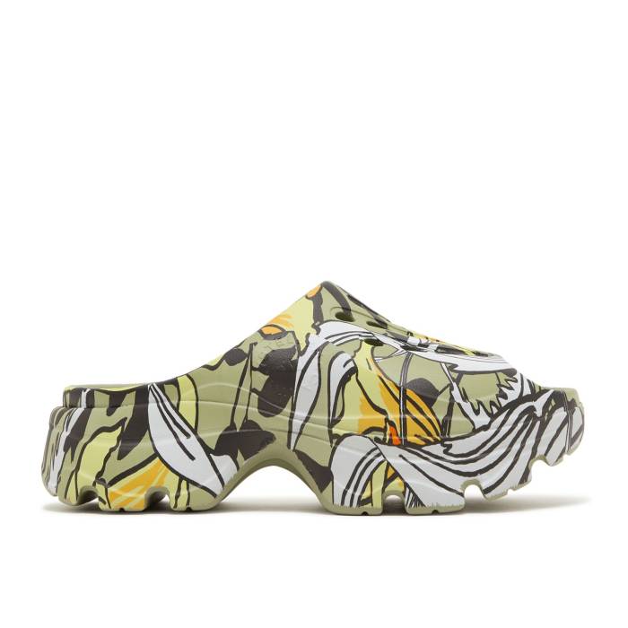 アディダス Adidas 【 Stella Mccartney X Wmns Clog 'Haenyeo' Women Tent Green/Crew Orange/Cloud White 】 レディース green 緑・グリーン クルー orange 橙・オレンジ 白色 ホワイト