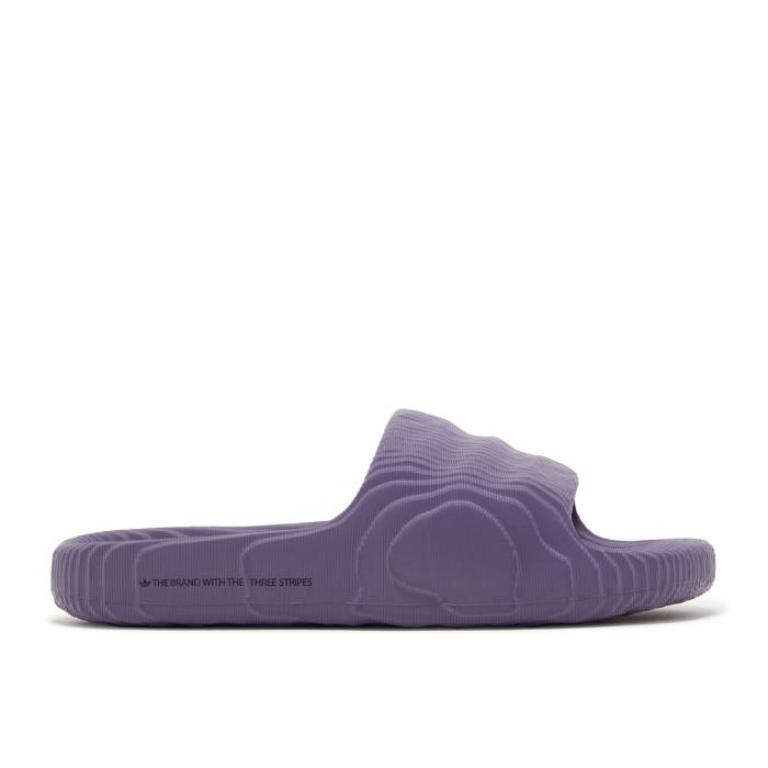アディダス Adidas 【 Adilette 22 Slides \u0027Tech Purple\u0027 Men Tech Purple/Tech Purple/Core Black 】 アディレッタ メンズ テック Purple 紫・パープル 中核グループ 黒いこと 黒いこと