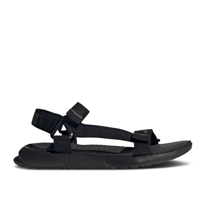 アディダス Adidas 【 Terrex Hydroterra Light Sandal \u0027Core Black\u0027 Men Core Black/Core Black/Grey Four 】 メンズ 中核グループ 黒いこと 黒いこと 薄墨色 薄墨色