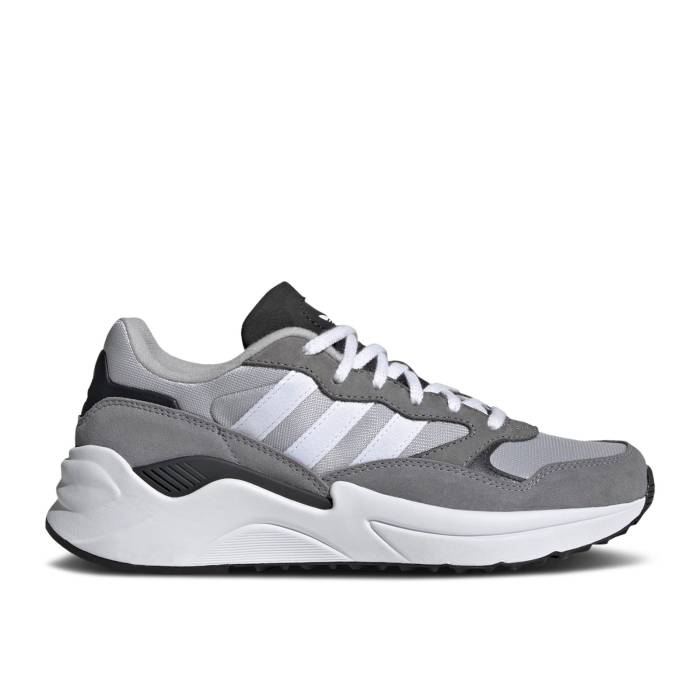 アディダス Adidas 【 Wmns Retropy Adisuper \u0027Grey White\u0027 Women Grey Three/Grey Two/Cloud White 】 レディース 薄墨色 薄墨色 白いこと 白いこと