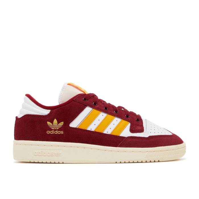アディダス Adidas 【 Centennial 85 Low 'Collegiate Burgundy Gold' Men Collegiate Burgundy/Collegiate Gold/Cloud White 】 ワイン色・バーガンディー メンズ ワイン色・バーガンディー ゴールド 白色 ホワイト|スニケス
