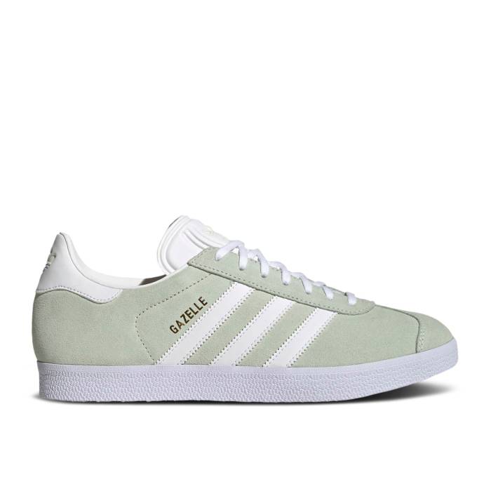 アディダス Adidas 【 Gazelle \u0027Linen Green\u0027 Men Linen Green/Cloud White/Gold Metallic 】 ガゼル メンズ green 緑・緑であること 白いこと 白いこと ゴールド