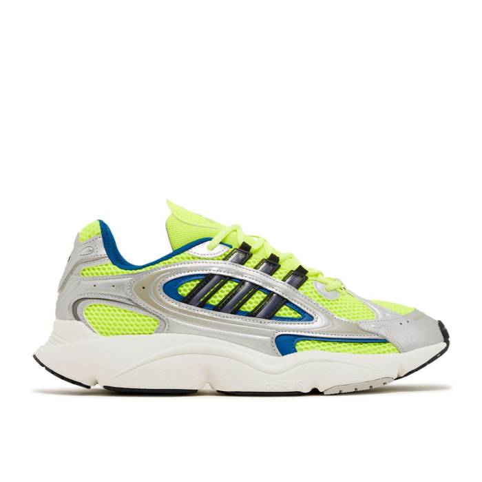 アディダス Adidas 【 Ozmillen \u0027Silver Solar Yellow\u0027 Men Solar Yellow/Silver Metallic/Core Black 】 メンズ yellow 黄味がかった・黄色 Silver しろがね色・しろがね色 中核グループ 黒いこと 黒いこと