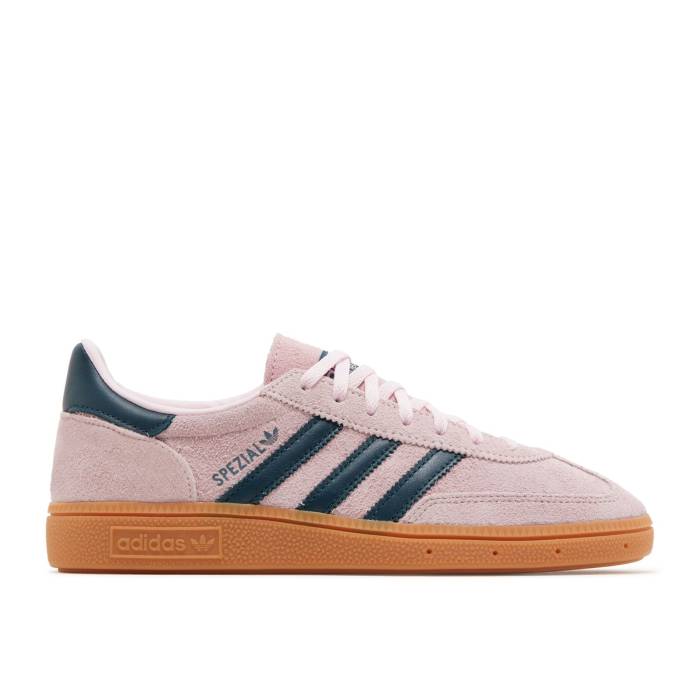 アディダス Adidas 【 Wmns Handball Spezial \u0027Clear Pink Arctic Night\u0027 Women Clear Pink/Arctic Night/Gum 】 ハンドボール スペシアル pink サクラ色 レディース pink サクラ色 ナイト爵