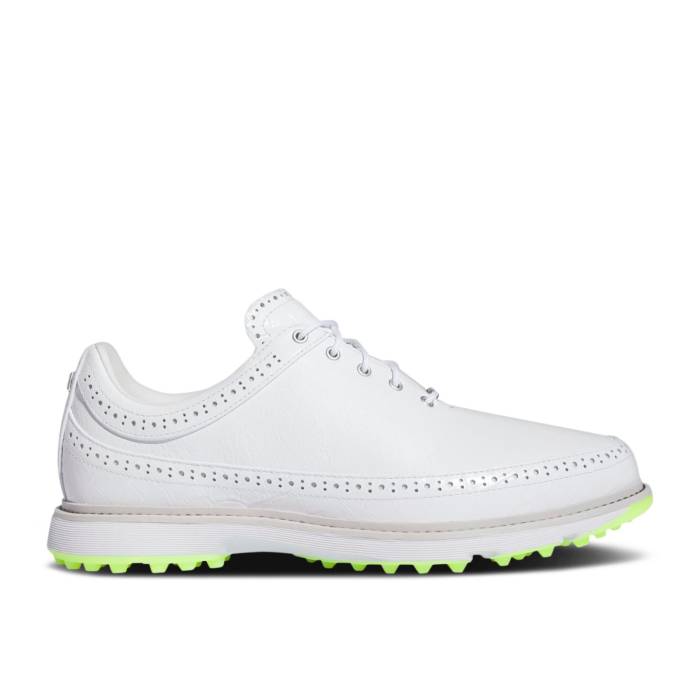 アディダス Adidas 【 Mc80 Spikeless Golf 'White' Men Cloud White/Matte Silver/Lucid Lemon 】 golf ゴルフ メンズ 白色 ホワイト Silver 銀色・シルバー