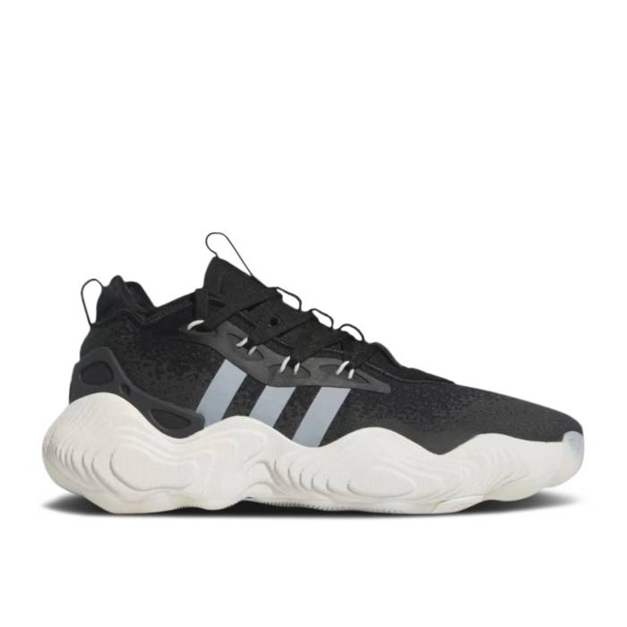 アディダス Adidas 【 Trae Young 3 \u0027Core Black\u0027 Men Core Black/Cloud White/Carbon 】 メンズ 中核グループ 黒いこと 黒いこと 白いこと 白いこと 炭素