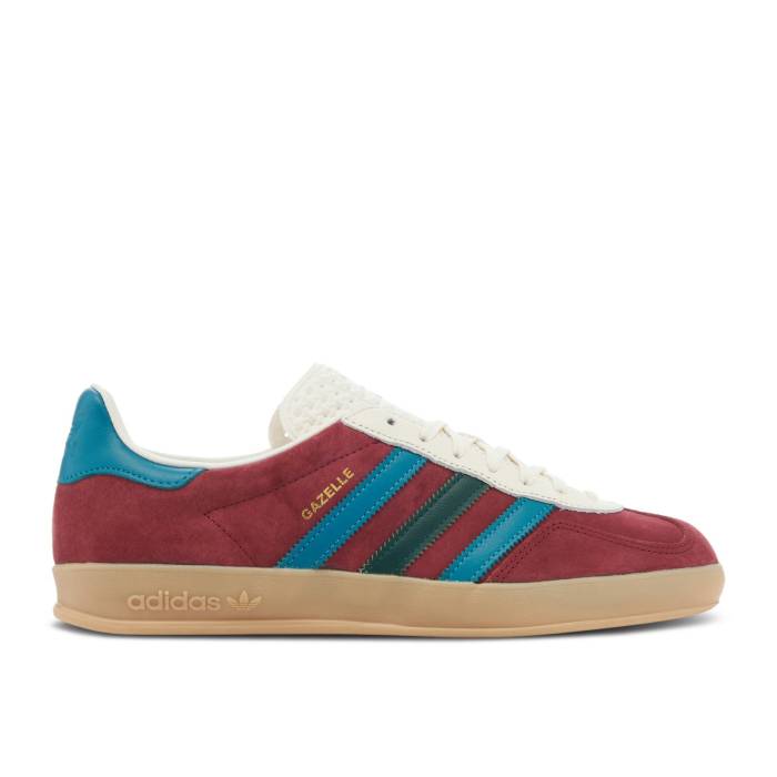 アディダス Adidas 【 Gazelle \u0027Collegiate Burgundy Green\u0027 Men Collegiate Burgundy/Arctic Fuchsia/Collegiate Green 】 ガゼル ぶどう酒色・バーガンディー メンズ ぶどう酒色・バーガンディー green 緑・緑であること