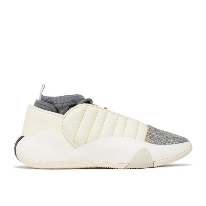 アディダス Adidas 【 Harden Vol. 7 \u0027Denim\u0027 Men Cream White/Carbon/Grey Four 】 ハーデン メンズ 皮膚軟化剤 白いこと 白いこと 炭素 薄墨色 薄墨色