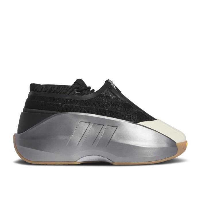 アディダス Adidas 【 Crazy Iiinfinity \u0027Silver\u0027 Men Silver Metallic/Core Black/Cream White 】 クレイジー メンズ Silver しろがね色・しろがね色 中核グループ 黒いこと 黒いこと 皮膚軟化剤 白いこと 白いこと