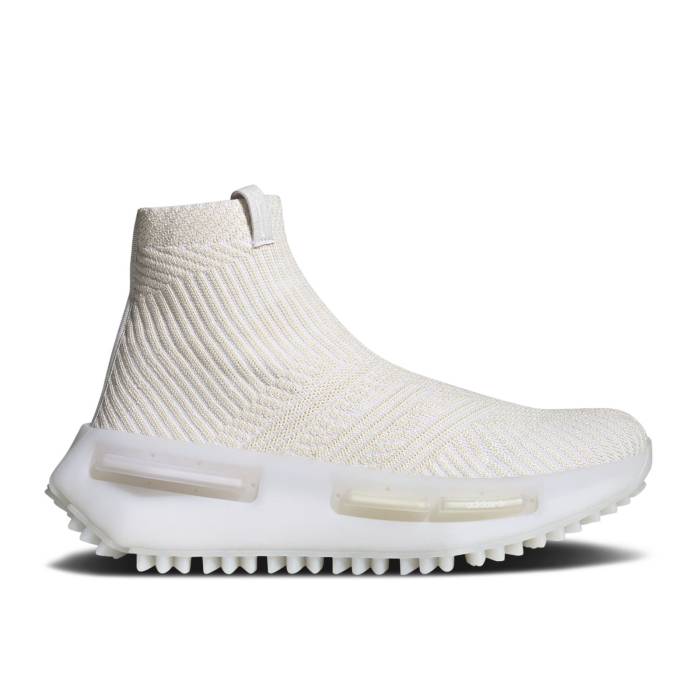 アディダス Adidas 【 Wmns Nmd_S1 Sock \u0027Off White\u0027 Women Cloud White/Core White/Off White 】 レディース 白いこと 白いこと 中核グループ