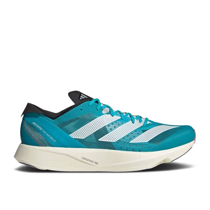 アディダス Adidas 【 Adizero Takumi Sen 9 \u0027Lucid Cyan\u0027 Men Cloud White/Core Black/Lucid Cyan 】 アディゼロ メンズ 白いこと 白いこと 中核グループ 黒いこと 黒いこと シアン