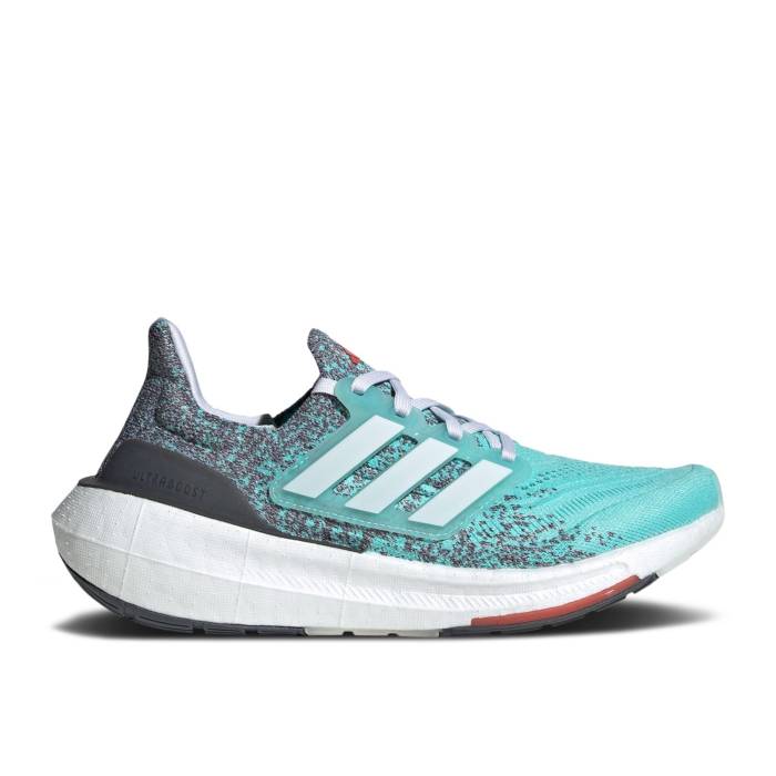 アディダス Adidas 【 Wmns Ultraboost Light \u0027Flash Aqua Bright Red\u0027 Women Flash Aqua/Cloud White/Bright Red 】 アクア レディース アクア 白いこと 白いこと Red 赤・赤いこと