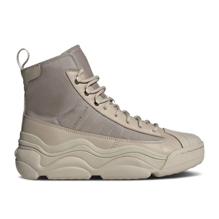 アディダス Adidas 【 Wmns Superstar Millencon Boot \u0027Wonder Beige\u0027 Women Wonder Beige/Wonder Beige/Silver Pebble 】 Superstar はやりっ児 ブーツ レディース ベージュ Silver しろがね色・しろがね色