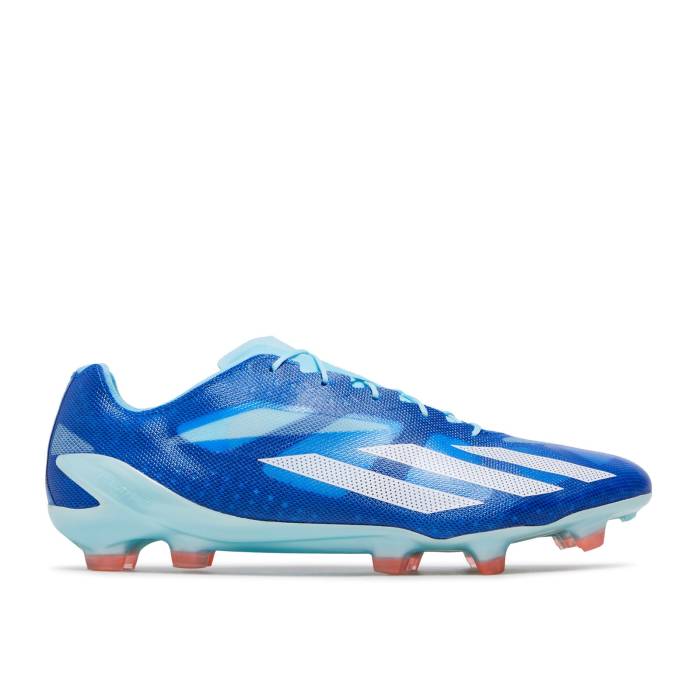 アディダス Adidas 【 X Crazyfast+ Fg \u0027Marinerush Pack\u0027 Men Bright Royal/Cloud White/Solar Red 】 メンズ 白いこと 白いこと Red 赤・赤いこと
