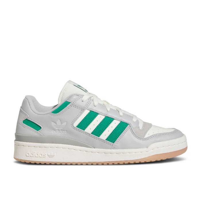 アディダス Adidas 【 Forum Low 'Grey Court Green' Men Grey Two/Court Green/Off White 】 フォーラム コート メンズ 灰色 グレー コート green 緑・グリーン 白色 ホワイト