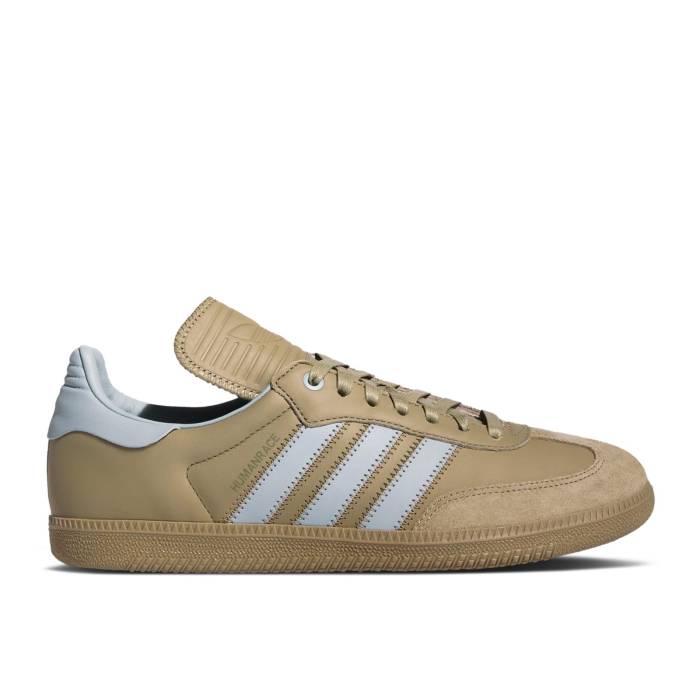 アディダス Adidas 【 Pharrell X Samba Human Race \u0027Orbit Green Ash Grey\u0027 Men Orbit Green/Ash Grey/Ash Grey 】 サンバ green 緑・緑であること メンズ green 緑・緑であること 薄墨色 薄墨色