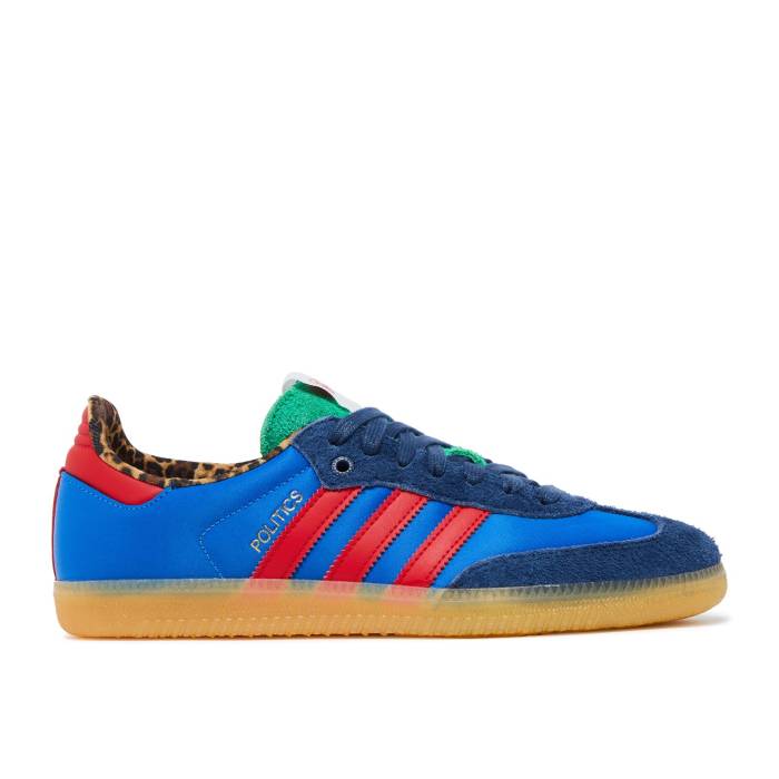 アディダス Adidas 【 Sneaker Politics X Samba Consortium Cup Men Blue Bird/Better Scarlet/Dark Slate 】 靴 スニーカー サンバ メンズ 青色 ブルー