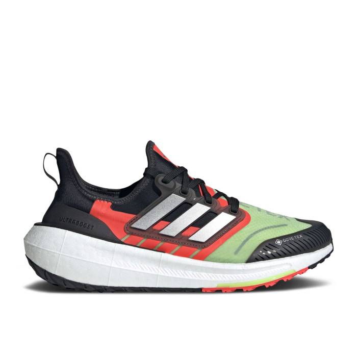 アディダス Adidas 【 Ultraboost Light Gore-Tex 'Black Lucid Lemon' Men Core Black/Silver Metallic/Lucid Lemon 】 ゴアテックス メンズ コア 黒色 ブラック Silver 銀色・シルバー