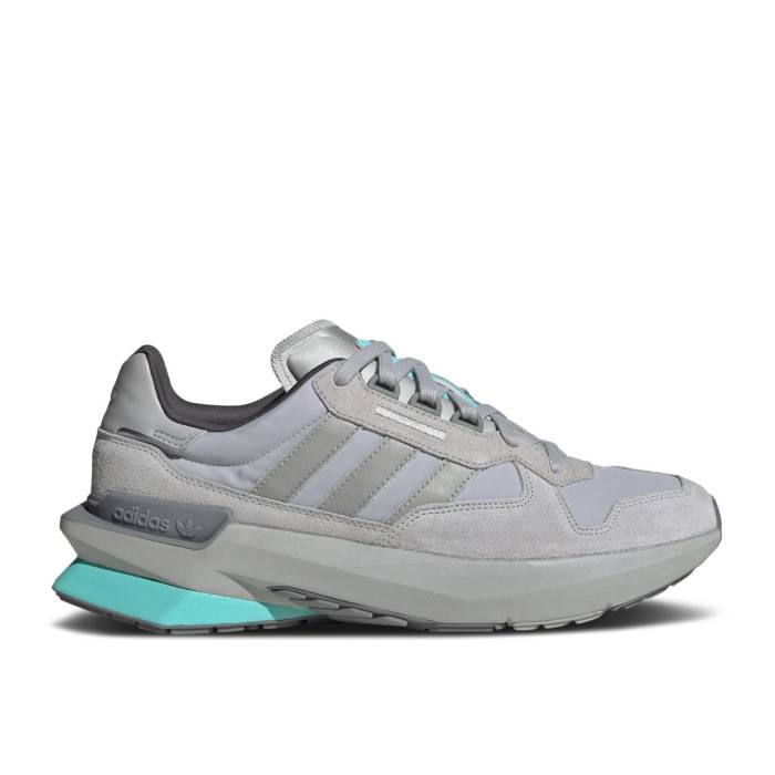 アディダス Adidas 【 Treziod Pt \u0027Grey Mint\u0027 Men Grey Two/Matte Silver/Grey Three 】 メンズ 薄墨色 薄墨色 Silver しろがね色・しろがね色