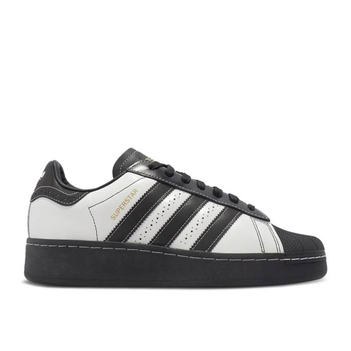 アディダス Adidas 【 Superstar Xlg 'White Black Toe' Men Footwear White/Core Black/Gold Metallic 】 Superstar スーパースター 黒色 ブラック メンズ 白色 ホワイト コア 黒色 ブラック ゴールド