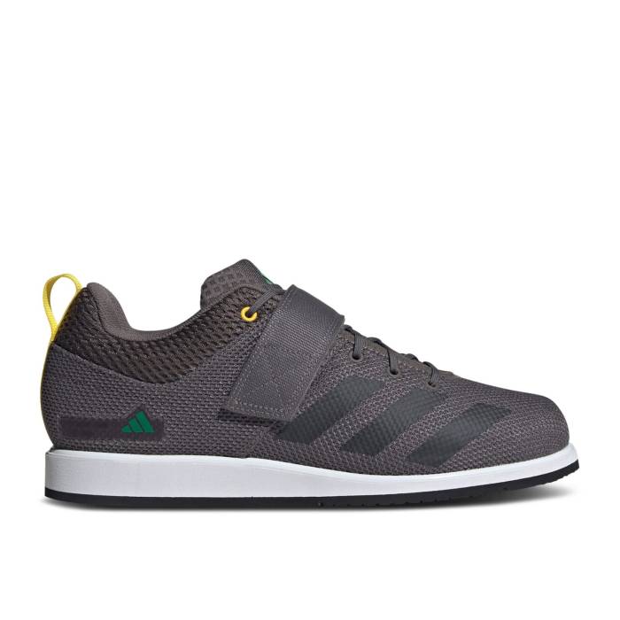 アディダス Adidas 【 Powerlift 5 'Charcoal Black' Men Charcoal/Core Black/Cloud White 】 パワーフィット メンズ チャコール コア 黒色 ブラック 白色 ホワイト