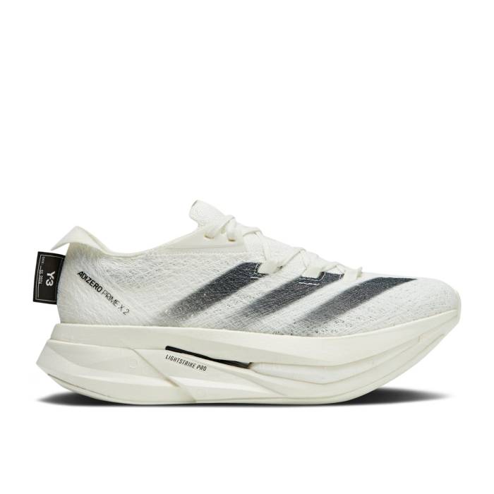アディダス Adidas 【 Y-3 Prime X 2.0 Strung 'Off White' Men Off White/Off White/Black 】 メンズ 白色 ホワイト 黒色 ブラック