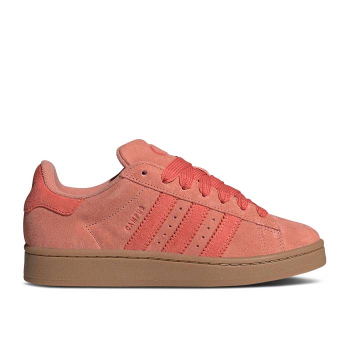 アディダス Adidas 【 Wmns Campus 00S \u0027Wonder Clay\u0027 Women Wonder Clay/Preloved Scarlet/Gold Metallic 】 校庭 レディース ゴールド