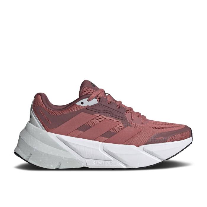 アディダス Adidas 【 Wmns Adistar 1 'Wonder Red' Women Wonder Red/Burgundy/Clear Grey 】 レディース Red 赤・レッド ワイン色・バーガンディー 灰色 グレー｜スニケス