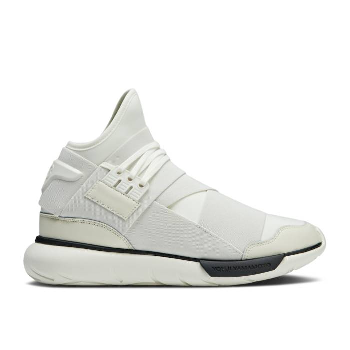 アディダス Adidas 【 Y-3 Qasa High Off White Black Men Off White/Cream White/Black 】 ハイ 白色 ホワイト メンズ 白色 ホワイト クリーム 黒色 ブラック